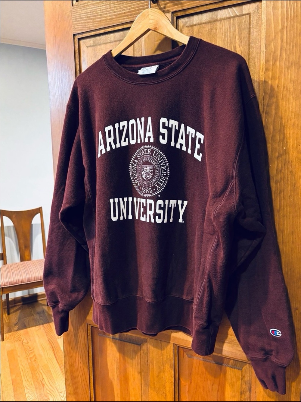Vintage CHAMPION REVERSE WEAVE ARIZONA STATE UNIVERSITY Crewneck Sweatshirt